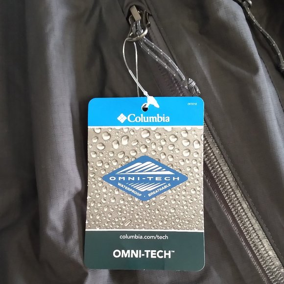 🆕Columbia Men's Valley Elite Stretch Jacket, Large -Black. Brand NEW, Authentic - Picture 4 of 7